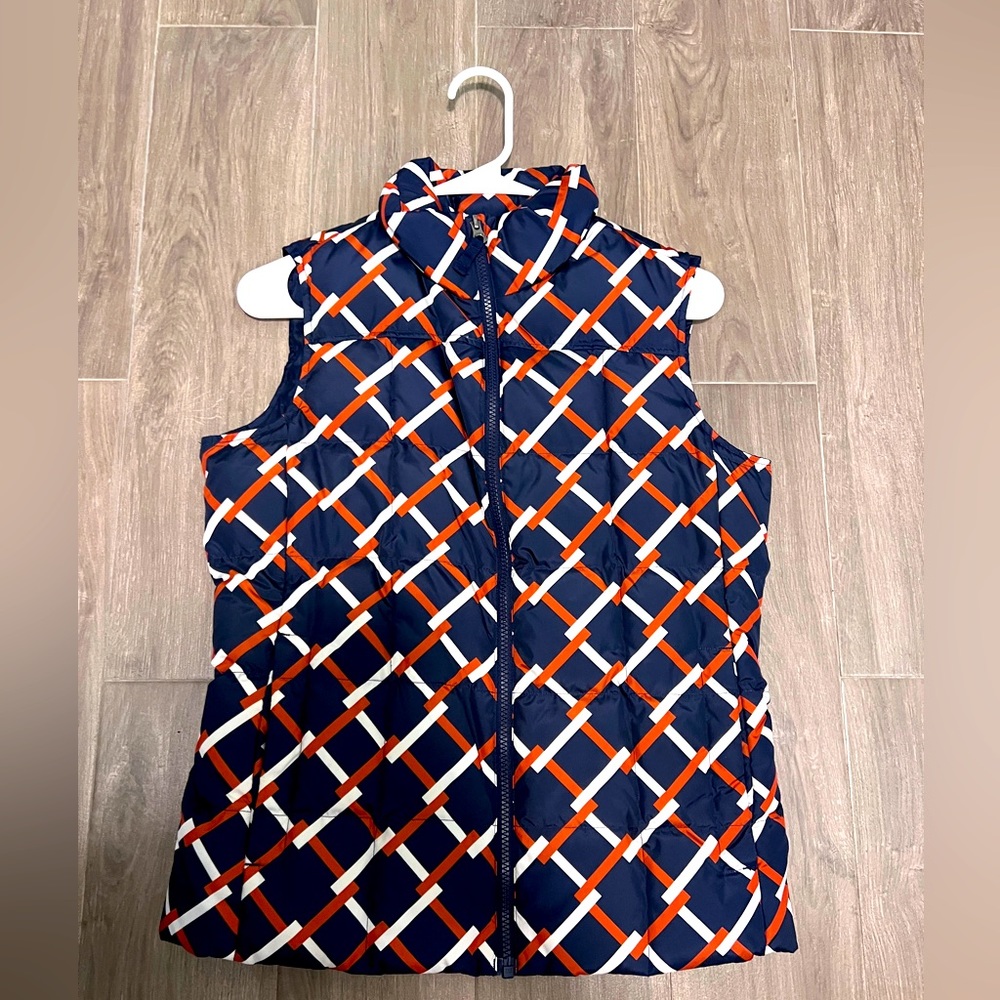 Lands End Down Vest EUC